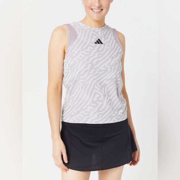 adidas Women's Melbourne Match Pro Sleevless Tank Top Size Small in Light Purple - Picture 1 of 10